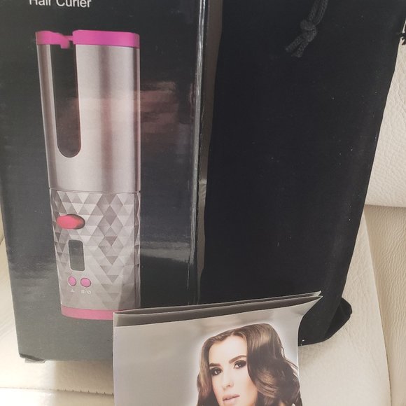 Wireless Automatic Hair Curler (with Power Bank) - NEW - Picture 4 of 6